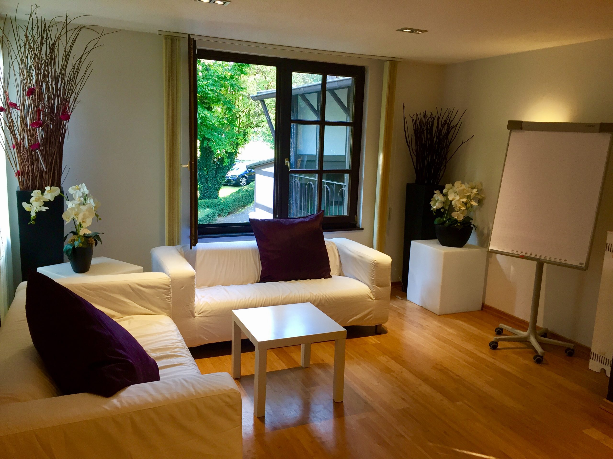 Bequeme Sofas in der privaten Lounge